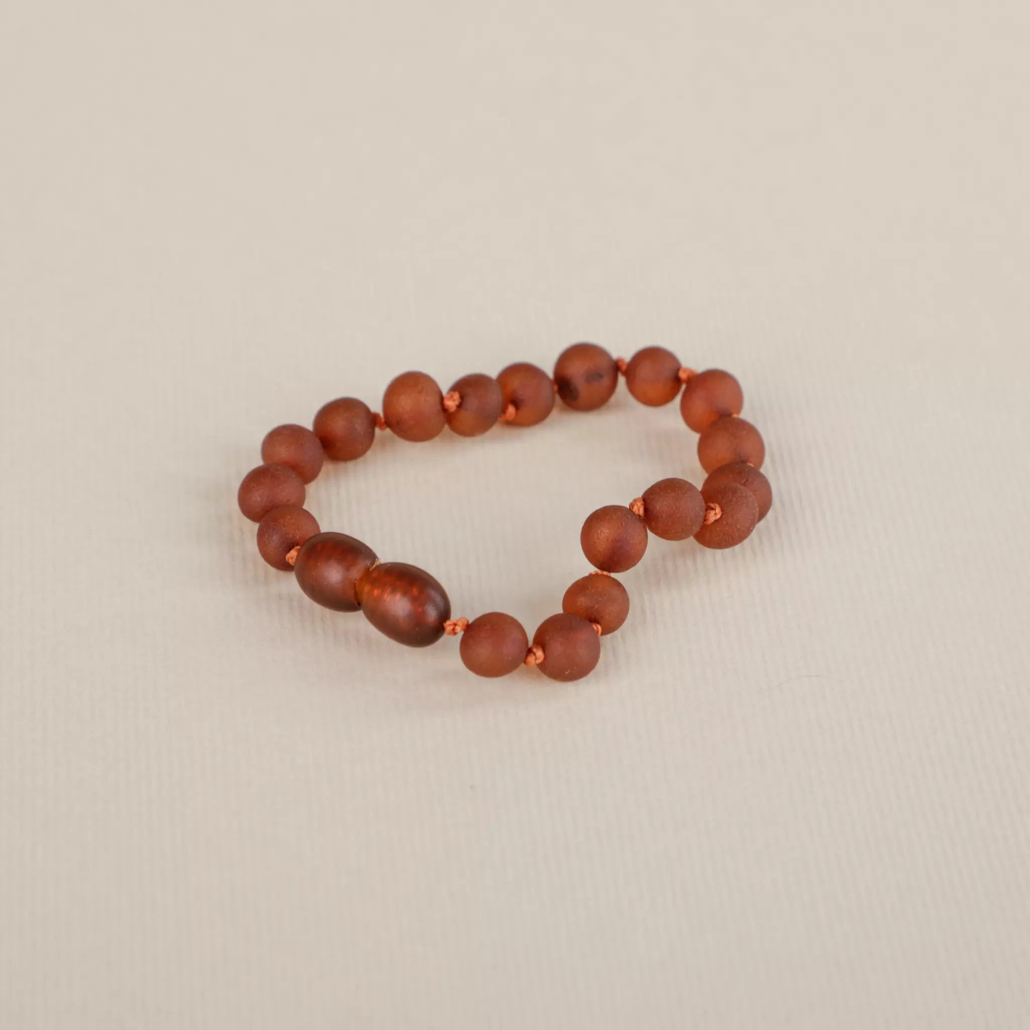 Amber Teething Bracelet With Matching Necklace For Mom.