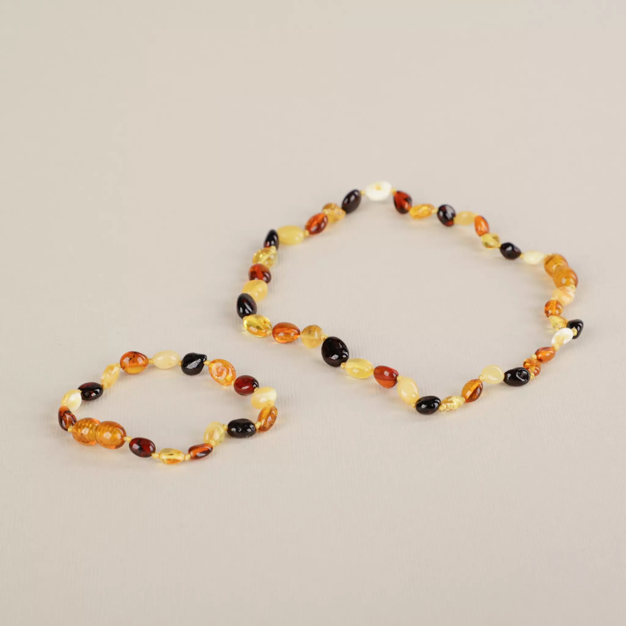 Baltic Amber Teething Necklace For Baby Size 14-35cm - Gift Box - 4 Colors  - Necklaces - AliExpress